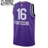 Canotte Bambino Utah Jazz Simone Fontecchio Nike 2023-24 City Edition Viola Swingman